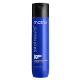 MATRIX Total Results Brass Off Color Depositing Blue Shampoo | Refreshes Hair & Neutralizes Brassy Tones | For Dark Blondes & Brunettes