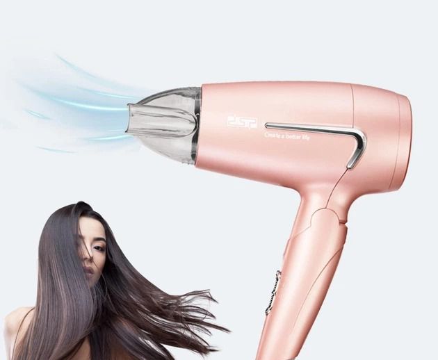 Складной фен DSP М-30299 розовый