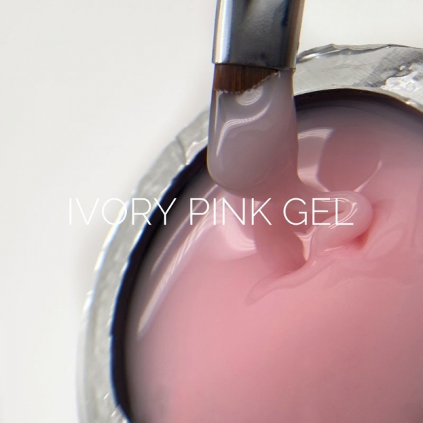 Mia Гель для наращивания Ivory Pink 15 мл