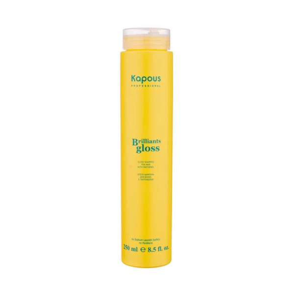Блеск-шампунь для волос (Kapous Brilliants Gloss Shampoo) – 250 мл