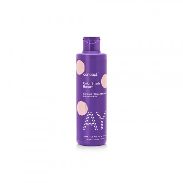 ОТТЕНОЧНЫЙ БАЛЬЗАМ ДЛЯ НЕЙТРАЛИЗАЦИИ ЖЕЛТИЗНЫ ЭФФЕКТ "КАРАМЕЛЬНЫЙ БЛОНД" 300мл